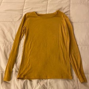 Mustard Yellow Long Sleeve Top